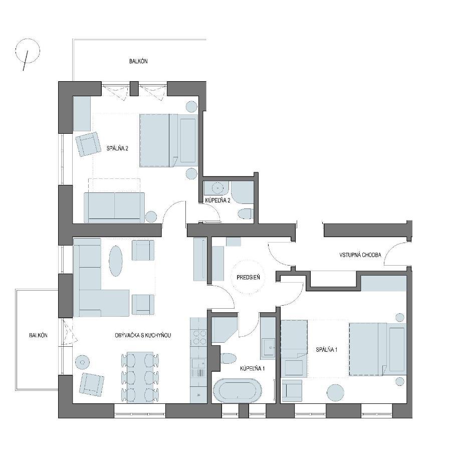 Bellevue Apartments Vila Vlasta Stary Smokovec Vysoké Tatry 外观 照片